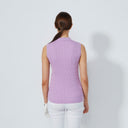 DS Madelene Veronica Cable Knit Sleeveless Polo Shirt