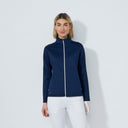 DS Cholet Dark Navy Full Zip Midlayer Jacket F25