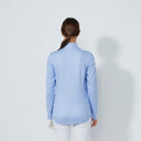 DS Anna Blue Heron Midlayer Half Neck Long Sleeve Top