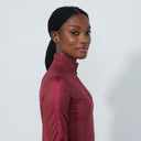 DS Anna Winery Midlayer Half Neck Long Sleeve Top