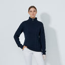 DS Dark Navy Cable LS Pullover Lined