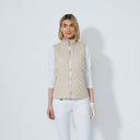 DS Quilt Raw Beige Padded Vest