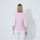 DS Quilt Pink Pansy Padded Vest