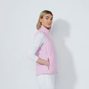 DS Quilt Pink Pansy Padded Vest