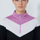 DS Black Block Long Sleeve Polo Shirt