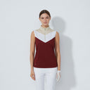 DS Winery Block Sleeveless Polo Shirt