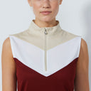 DS Winery Block Sleeveless Polo Shirt