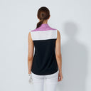 DS Black Block Sleeveless Polo Shirt