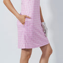 DS Delusion Pink Print Sleeveless Dress