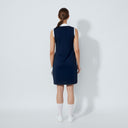 DS Sicaya Navy Sleeveless Dress