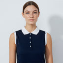 DS Sicaya Navy Sleeveless Dress