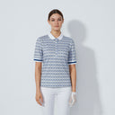 DS Kaleidoscope Print Half Sleeve Polo Shirt