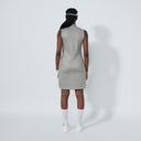 DS Diamond Geo Printed Air Sleeveless Dress