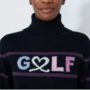 DS Logo Roll-Neck Pullover