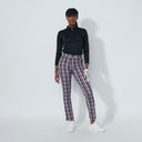 DS Golf Black Plaid Print Pants 32"
