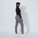 DS Golf Black Plaid Print Pants 32"