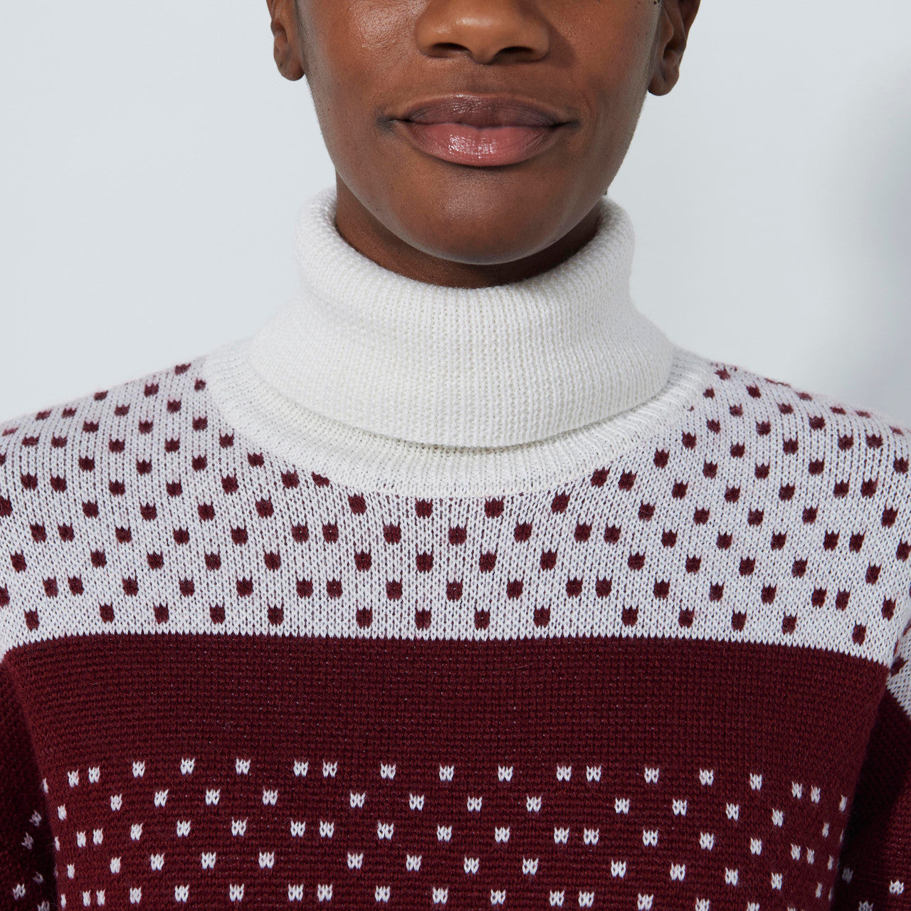 DS Dot Roll-Neck Pullover | Daily Sports USA