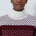 DS Dot Roll-Neck Pullover