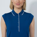 DS Stud Logo Bering Sea Sleeveless Polo Shirt