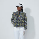 DS Water Leo Print Jacquard Fleece Jacket