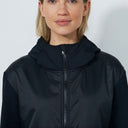 DS Relaxed Black Hooded Midlayer Jacket