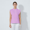 DS Luxe Frill Veronica Sleeveless Polo Shirt