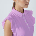 DS Luxe Frill Veronica Sleeveless Polo Shirt