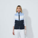 DS Blockstriped Navy Padded Vest