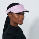 DS Delusion Pink Print Visor