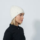 DS Ivory Cable Knit Hat