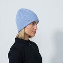 DS Blue Heron Cable Knit Hat