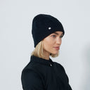DS Black Cable Knit Hat