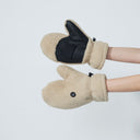 DS Pile Raw Beige Hand Warmers