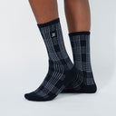 DS Golf Plaid Navy Socks - Pack of 2