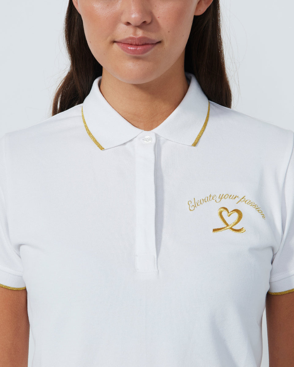 Embroidery White Club Polo Shirt PS26 – Daily Sports USA