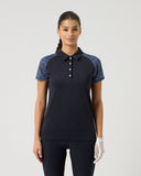 Edge Navy Cap Sleeve Polo Shirt