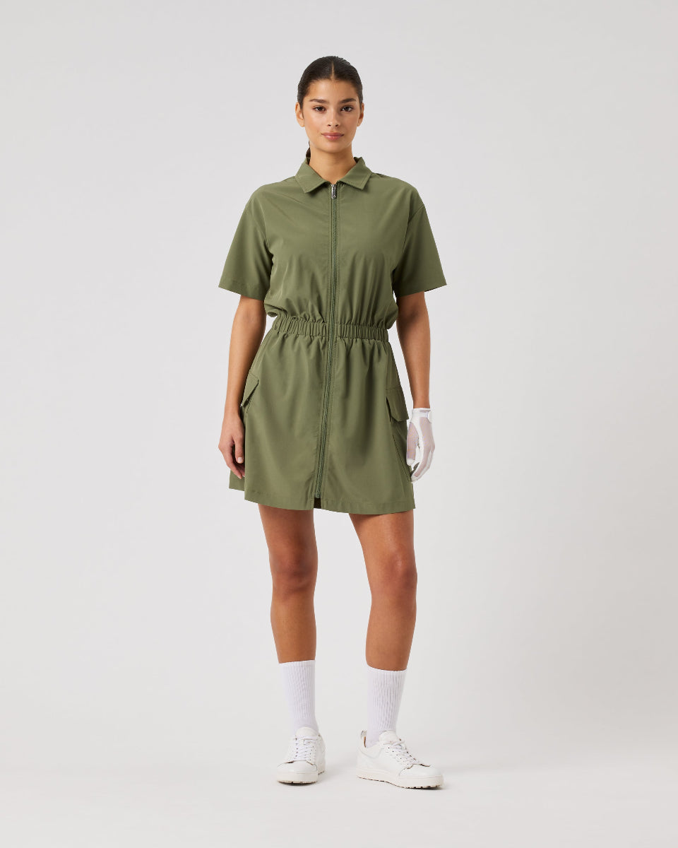 Acerra Sage Short Sleeve Dress XXL