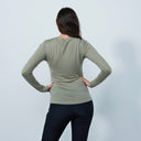 DS Seagrass Base Layer Round Neck Long Sleeve Top
