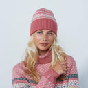 DS Fair Isle Pink Hat