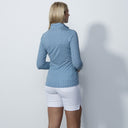 DS Marac Light Blue Long Sleeve Polo Shirt
