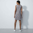 DS Marac Orange Black Sleeveless Dress