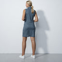 DS Twine Geometric Print Sleeveless Dress