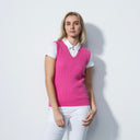 DS Pink Sky Cable Knit Sweater Vest