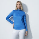 DS Cosmic Blue Midlayer Half Neck Long Sleeve Top