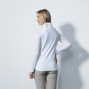 DS White Long Sleeve Mock Neck Top