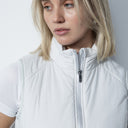 DS Caen Pearl White Lightly Padded Vest