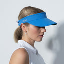 DS Solid Cosmic Blue Sun Visor