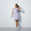 DS Paris Violet Sleeveless Dress