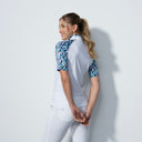 DS Novara White Half Sleeve Polo Shirt