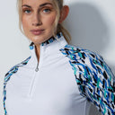 DS Novara White Half Sleeve Polo Shirt